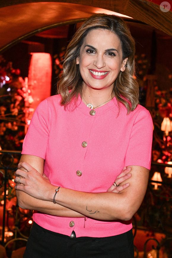 Sonia Mabrouk assiste au lancement du livre de Sonia Mabrouk "Reconquérir le sacre" organisé par Five Eyes Production au Buddha Bar à Paris, France, le 20 septembre 2024. 

Photo par Jerome Dominé/ABACAPRESSCOM
