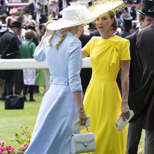 Catherine, princesse de Galles (Catherine (Kate) Middleton, princesse de Galles), s'entretient avec Lady Gabriella Windsor.
GOFF  / BESTIMAGE