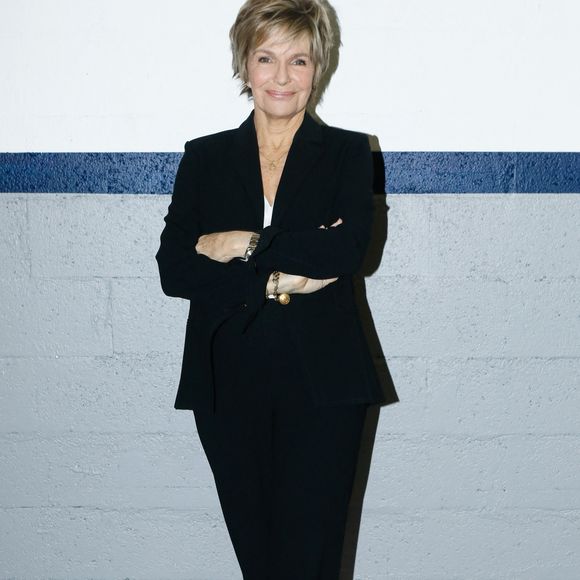 Exclusif -  Véronique Jannot - Backstage - Enregistrement de l'émission "La boîte à secrets 16", présentée par F.Bollaert et diffusée le 10 mars sur France 3
© Christophe Clovis / Bestimage