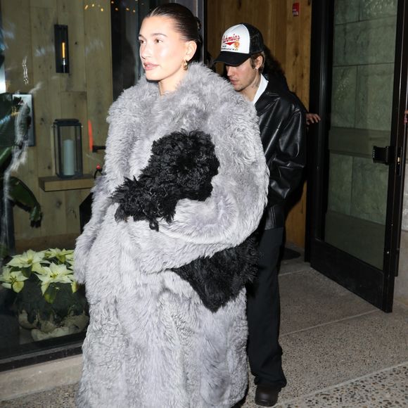 Hailey et Justin Bieber à Los Angeles.
Crédit : Backgrid USA / Bestimage