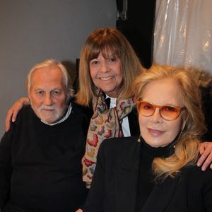 Exclusif - Jean-Jacques Debout et sa femme Chantal Goya, Sylvie Vartan - Backstage du concert de Jean-Jacques Debout au Café de la Danse à Paris le 30 novembre 2025. © Philippe Baldini/Bestimage