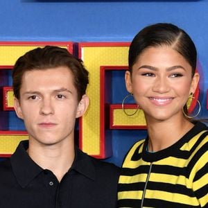 Tom Holland et Zendaya au photocall de "Spider-Man : Homecoming" à Londres, le 15 juin 2017. 

Photo : Doug Peters / PA Wire / ABACAPRESS.COM