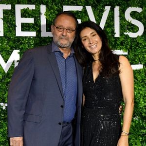Jean Reno et sa femme Zofia au 61eme Festival de Télévision de Monte Carlo au Grimaldi Forum, le 18 juin 2022. © Bruno Bebert / Bestimage
