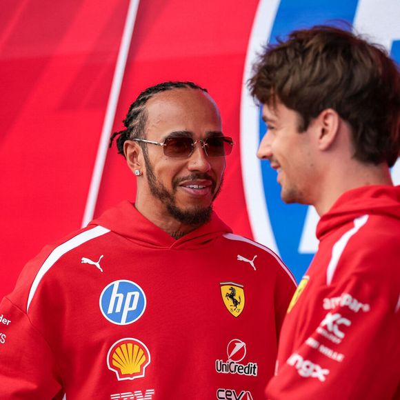 Lewis Hamilton et Charles Leclerc à la Scuderia Ferrari SF-26, portrait lors du Grand Prix de Formule 1 de Miami 2026, 4ème manche du Championnat du Monde de Formule 1 2026 du 1er au 3 mai 2026 sur le Miami International Autodrome, à Miami Gardens, USA -DPPI / PsnewZ / Bestimage