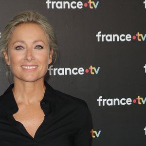 Anne-Sophie Lapix au photocall de la conférence de presse de rentrée de France Télévisions à Paris, France, le 4 septembre 2024. © Coadic Guirec/Bestimage