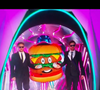 Le Burger dans "Mask Singer", capture d'écran TF1
