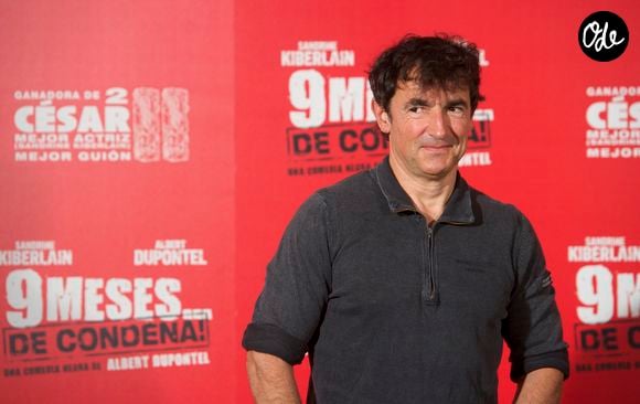 Albert Dupontel lors du photocall du film "9 mois ferme" à Madrid, le 8 avril 2014. © AGENCE / BESTIMAGE