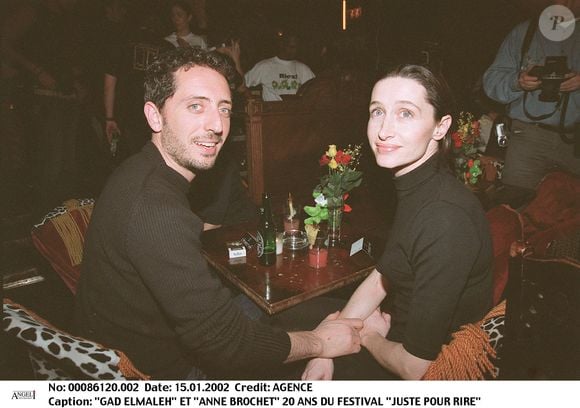 Gad Elmaleh et Anne Brochet