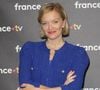 Maya Lauqué est journaliste depuis plus de 20 ans
Maya Lauqué - Photocall à l'occasion des 40 ans de l'émission "Télématin" au siège de France Télévisions à Paris. © Coadic Guirec/Bestimage