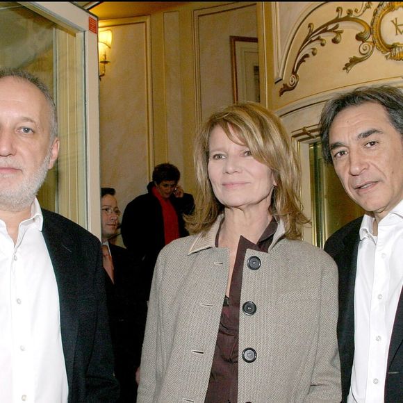Nicole Garcia, Richard Berry et François Berléand au théâtre de la Gaîté Montparnasse. Photo par COADIC GUIREC / BESTIMAGE