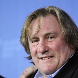 Gérard Depardieu assiste à la séance photo du film « Mammuth » lors de la neuvième journée du 60e Festival international du film de Berlin, à l'hôtel Grand Hyatt, le 19 février 2010 à Berlin, en Allemagne. © OLIVIER VIGERIE / BESTIMAGE