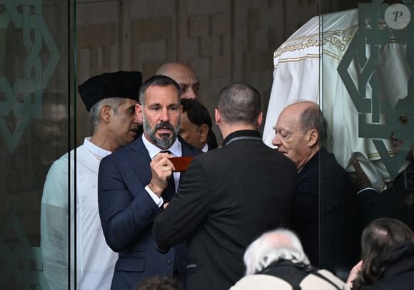Prince Rahim Aga Khan V - Obsèques de l'Aga Khan IV à Lisbonne au Portugal le 8 février 2025.  Photo de Bestimage
