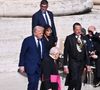 Le président américain Donald Trump et la première dame, Melania Trump - April 26, 2025, Rome, Italy: Funeral Mass of the Holy Father Pope Francis (Le pape François) on April 26, 2025 in Vatican City, State of Vatican. (© Zuma Press / Bestimage