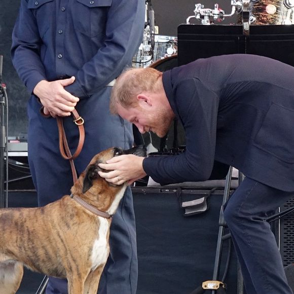 Santa Barbara, Californie. Le prince Harry (duc de Sussex) et son épouse Meghan sont apparus ensemble à l'événement One805 Live! au terrain de polo de Kevin Costner à Santa Barbara, en hommage aux premiers intervenants. Le couple est arrivé ensemble vers 17 h (20 septembre). 

© Backgrid USA / Bestimage