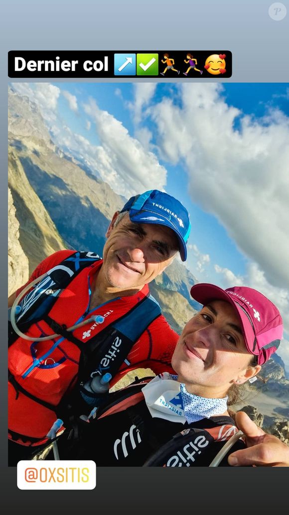 Laurent Jalabert avec sa compagne Marion sur Instagram