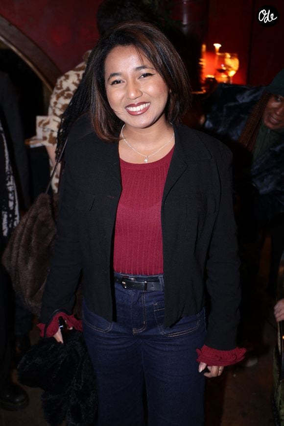 Anisha Jo, gagnante de la Star Academy 2022, était elle aussi au rendez-vous pour cette soirée historique.

Anisha Jo a assisté au lancement du livre de Sofia Morgavi intitulé « Eh bien, chantez maintenant ! », organisé par Five Eyes Production au Buddha Bar à Paris, en France, le 9 février 2026. Photo de Jérôme Domine/ABACAPRESS.COM