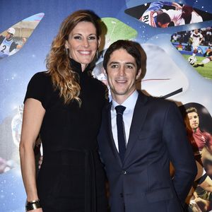 Sophie Thalmann et son mari Christophe Soumillon (jockey belge) - 26ème édition des "Sportel Awards" au Grimaldi Forum à Monaco le 13 octobre, 2015. 
© J.C. Vinaj / Bestimage