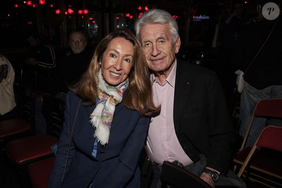 Gilbert Coullier et Nicole Coullier - Inauguration du Michou Comedy Club avec Gad Elmaleh à Paris le 17 mars 2025. © Cyril Moreau/Bestimage