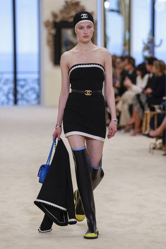 Défilé Chanel "Collection Croisière 2026-2027 (Chanel Cruise)" au Casino municipal de Biarritz, France, le 28 avril 2026. 

© Olivier Borde/Bestimage