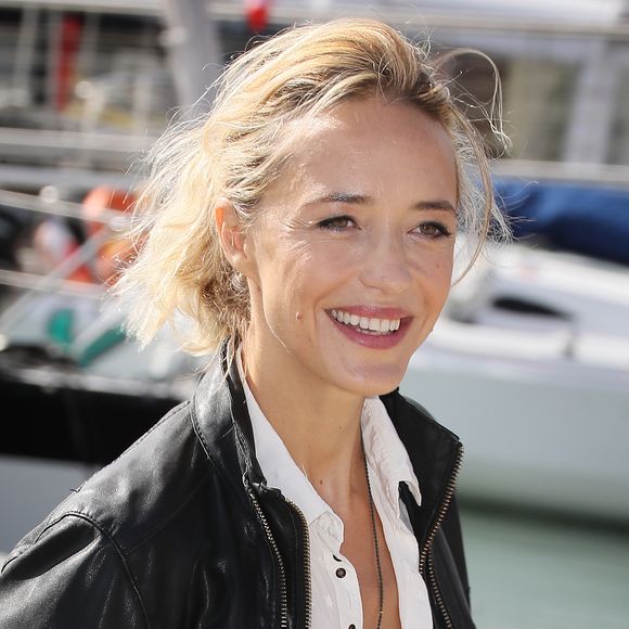 Hélène de Fougerolles - Photocall du téléfilm "Mention Particulière" lors de la 19ème édition du Festival de la Fiction TV de la Rochelle, France, le 14 septembre 2017. © Patrick Bernard/Bestimage
