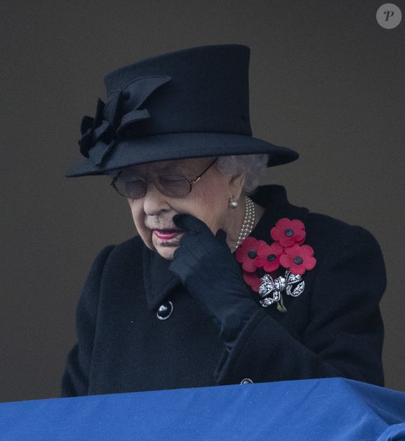 La reine Elizabeth II d'Angleterre lors de la cérémonie de la journée du souvenir à Londres le 8 novembre 2020.
AGENCE / BESTIMAGE