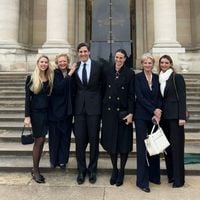 Réunion de famille à Paris pour Maria Carolina de Bourbon des Deux-Siciles, avec son cousin le prince Jean-Christophe Napoléon