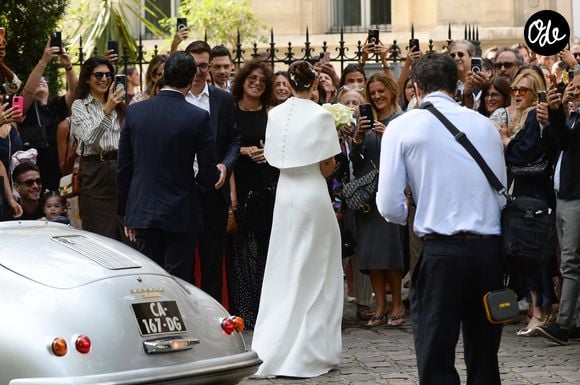 Leur relation s’est concrétisée après des fiançailles annoncées quelques mois plus tôt.

 Arrivées au mariage civil de Thylane Blondeau et Benjamin Attal à la mairie du 16ème arrondissement de Paris le 29 juin 2026.
Agence / Bestimage