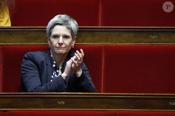 Sandrine Rousseau - Séance de questions au gouvernement à l'assemblée nationale à Paris, France, le 10 janvier 2023. © Michael Baucher/Panoramic/Bestimage