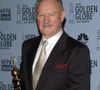 Gene Hackman, à la santé fragile se serait retrouvé complètement perdu durant 7 jours sans sa femme, sans même parvenir à se nourrir.
Gene Hackman lors de la 60ème édition des Golden Globe Awards au Beverly Hills Hilton le 19 janvier 2003. Paul Smith / Featureflash Photo by Alamy/ABACAPRESS.COM