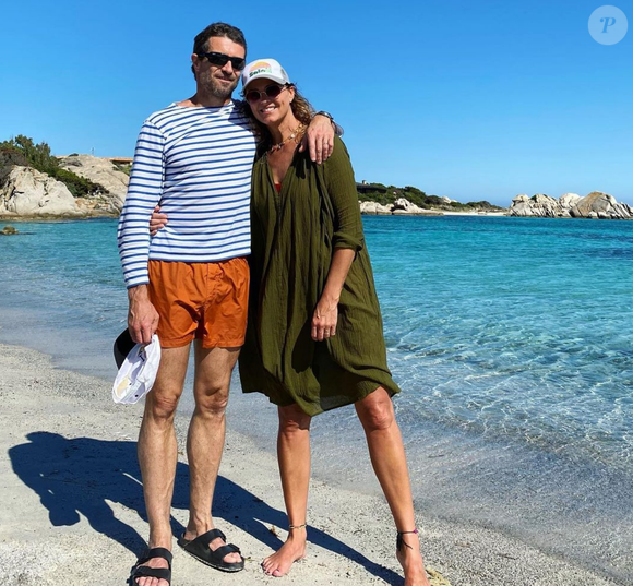 Marine Vignes et son compagnon Marc Antoine Colonna
