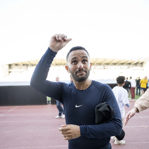 Exclusif - Malik Bentalha - Match Team Mont de Marsan Vs Team UNICEF France au stade André et Guy Boniface à Mont de Marsan le 23 mars 2024.
© Pierre Perusseau / Bestimage