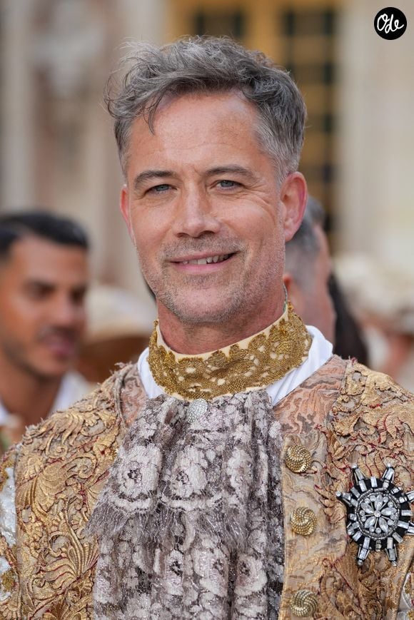 Emmanuel Moire lors de l'enregistrement de l'émission "Versailles en fêtes" diffusée le 5 septembre 2026 sur France 2, à Versailles, France, le 31 août 2026. © Anne-Sophie Guebey/Bestimage