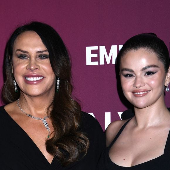 Karla Sofia Gascon et Selena Gomez au New York Film Festival, pour la première du film "Emilia Perez", en 2024. © Photo Image Press via ZUMA Press Wire