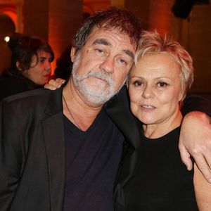 Olivier Marchal et Muriel Robin assistant à la 26e cérémonie de remise des Trophees du Film Francais au Palais Brongniart à Paris, France, le 05 février 2019. Photo by Jerome Domine/ABACAPRESS.COM