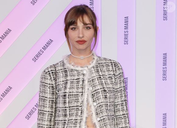 Marie Colomb au photocall de la cérémonie de clôture du festival Series Mania à Lille le 28 mars 2025.
© Stéphane Vansteenkiste / Bestimage