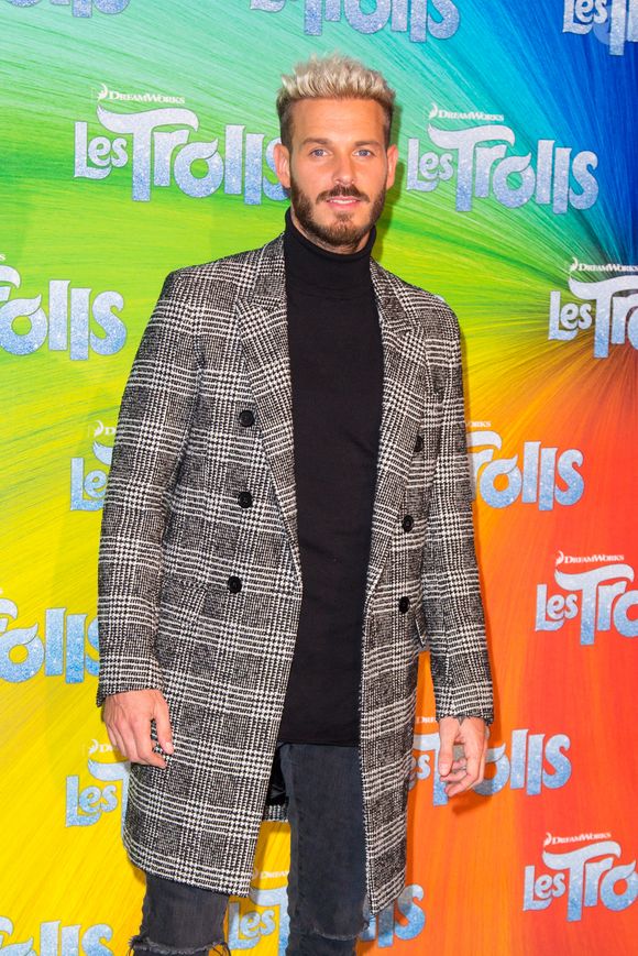 Matt Pokora a l'avant-première du film Les Trolls au Grand Rex a Paris, France, le 13 octobre 2016. Photo by Nasser Berzane/Abacapress.com