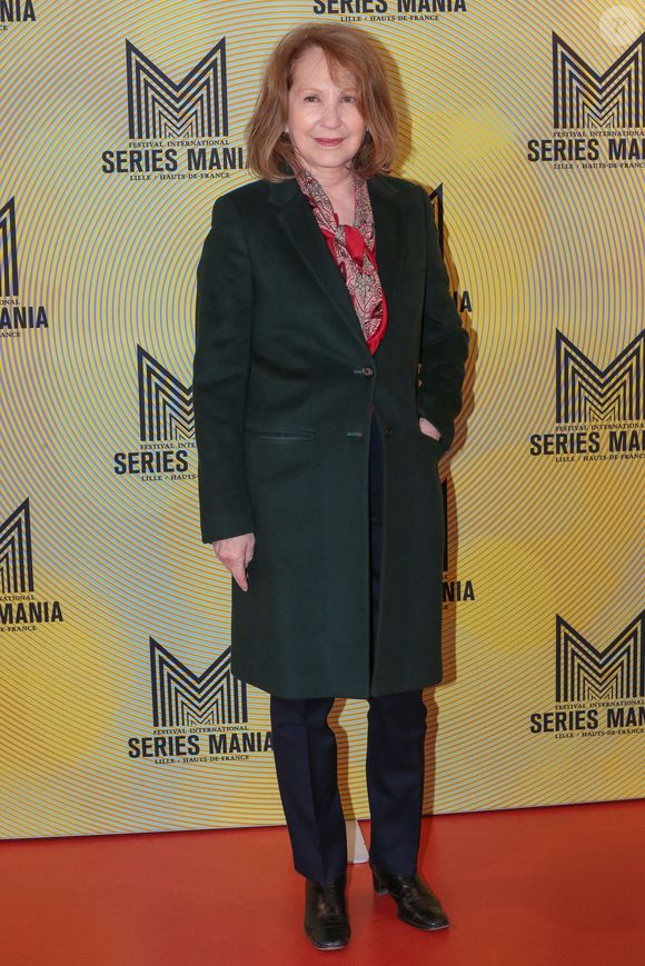 Nathalie Baye lors du Festival International Serie Mania à Lille le 19 mars 2022. © Stéphane Vansteenkiste/Bestimage