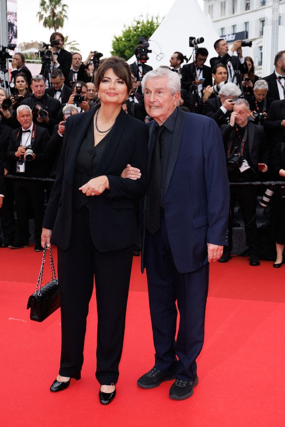Valérie Perrin et son mari Claude Lelouch - Montée des marches du film « Partir un jour » pour la cérémonie d’ouverture du 78ème Festival International du Film de Cannes, au Palais des Festivals à Cannes. Le 13 mai 2025
© Jacovides-Moreau / Bestimage
