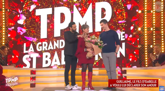 Le fils d'Isabelle Morini-Bosc et Alain, Guillaume, était venu lors d'un prime de "TPMP" en 2017, sur C8