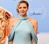Et avait misé sur une sublime robe bleu clair Louis Vuitton qui laissait ses épaules dénudées
La princesse Charlène de Monaco - Photocall de la soirée de clôture du 64ème Festival de télévision de Monte-Carlo le 17 juin 2025
© Bruno Bebert / Bestimage