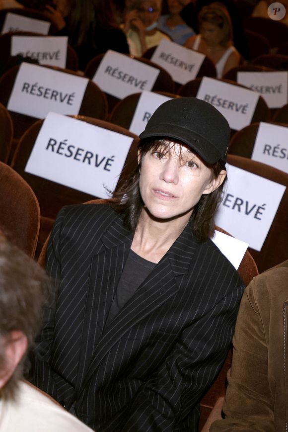 Charlotte Gainsbourg - Soirée de mobilisation "L'Europe contre l'antisémitisme" au théâtre Antoine à Paris le 3 juin 2024. © Cédric Perrin/Bestimage
