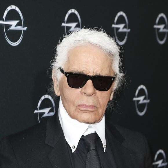 Karl Lagerfeld au vernissage "Corsa Karl et Choupette" à Berlin en Allemagne, le 3 février 2015.

Photo : API / Bestimage