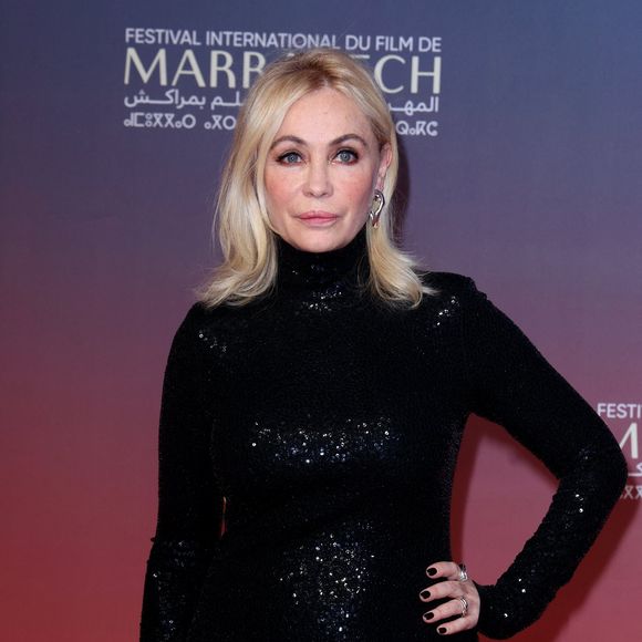 Emmanuelle Béart - Tapis rouge du 21ème Festival du film de Marrakech au Maroc le 5 Décembre 2024. © Dominique Jacovides/Bestimage