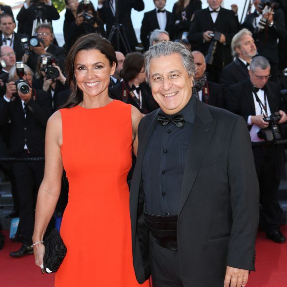Isabelle de Araujo et Christian Clavier - Montee des marches du film "The Immigrant" lors du 66eme festival du film de Cannes. Le 24 mai 2013 
Bestimage