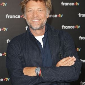 Laurent Delahousse au photocall de la conférence de presse de rentrée de France Télévisions à Paris, France, le 4 septembre 2024. © Coadic Guirec/Bestimage