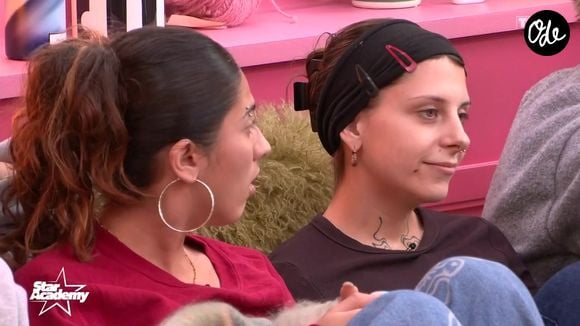 Zoé, Brieuc et Elija sont les trois nommés de cette nouvelle semaine au sein de la "Star Academy". Capture d'écran TF1