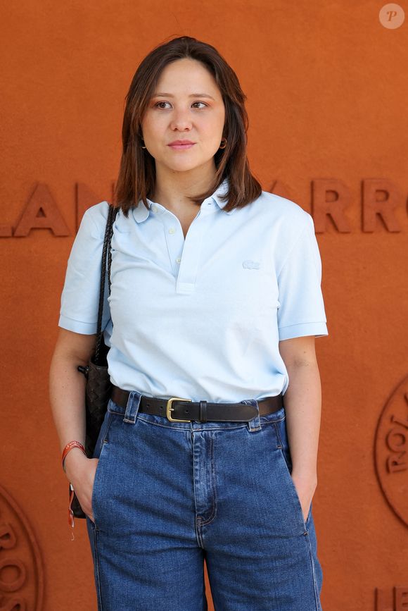Laura Felpin au village lors des Internationaux de France de tennis de Roland Garros 2024, à Paris, France, le 7 juin 2024. © Jacovides-Moreau/Bestimage