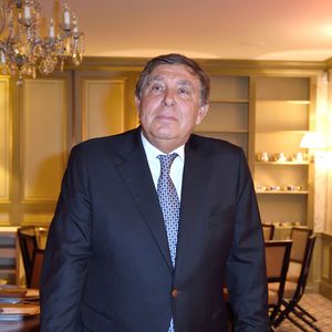 Exclusif - Jean-Pierre Foucault assiste au diner La Chaine de l'Espoir organisé par l'association Pharmavie au Pavillon Ledoyen a Paris, France le 25 janvier 2018. Photo by Aurore Marechal/ABACAPRESS.COM