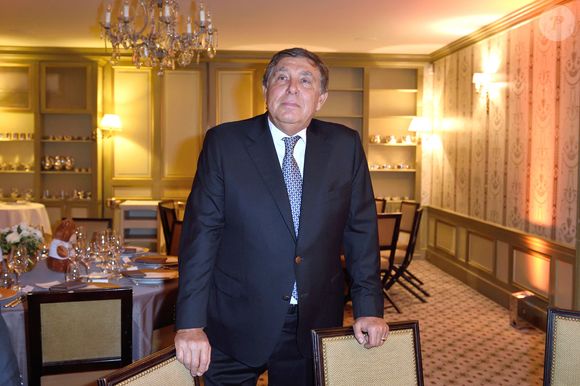 Exclusif - Jean-Pierre Foucault assiste au diner La Chaine de l'Espoir organisé par l'association Pharmavie au Pavillon Ledoyen a Paris, France le 25 janvier 2018. Photo by Aurore Marechal/ABACAPRESS.COM