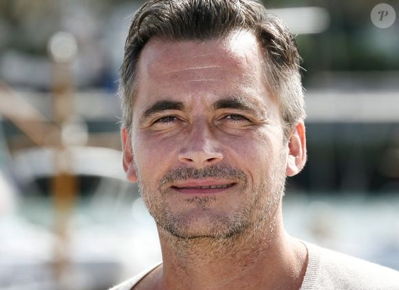 Olivier Minne présent au 15ème Festival de la Fiction TV à La Rochelle, dans l'ouest de la France, le 13 septembre 2013. Photo par Patrick Bernard/ABACAPRESS.COM